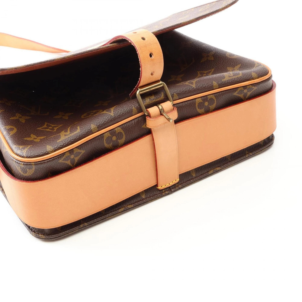 LOUIS VUITTON Brown Monogram Leather Shoulder Bag - Picture 8 of 12